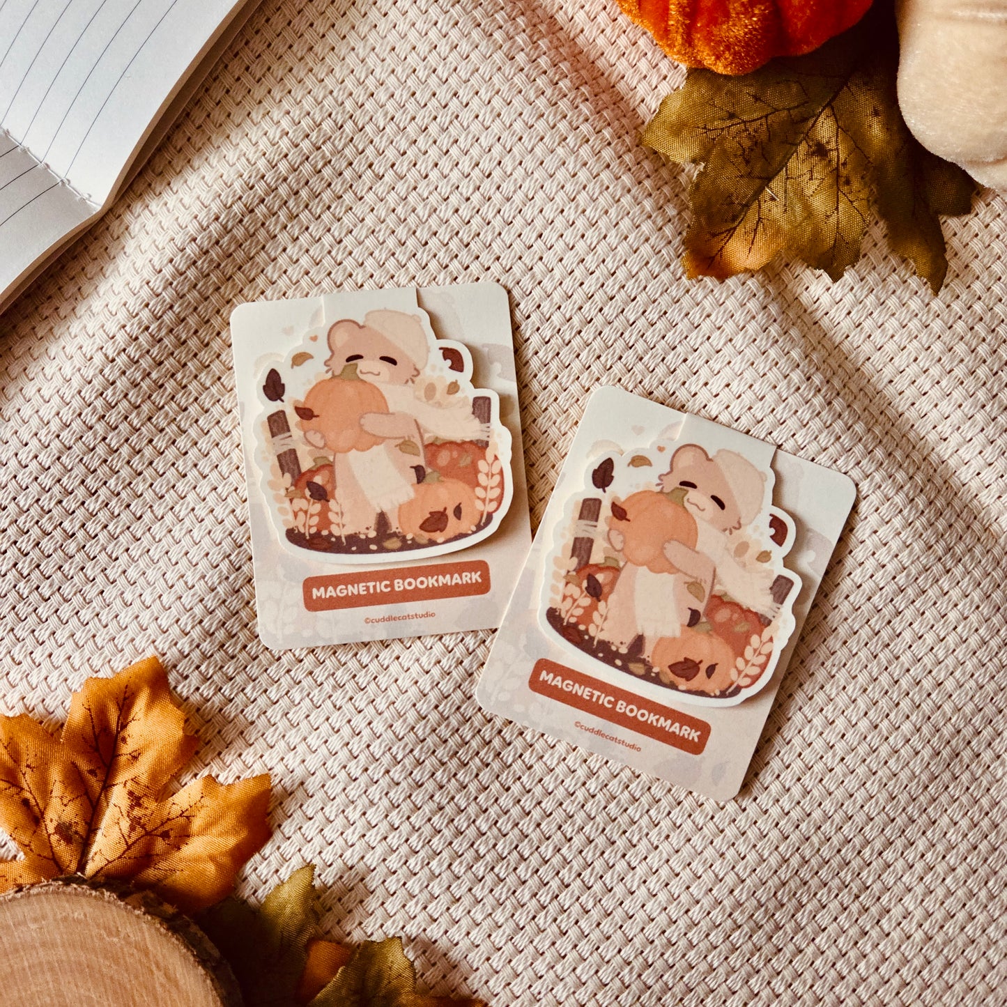 magnetic bookmark - Pumpkin Patch ❘ Scotty