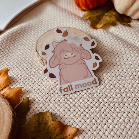 Kiss Cut Sticker - Fall mood