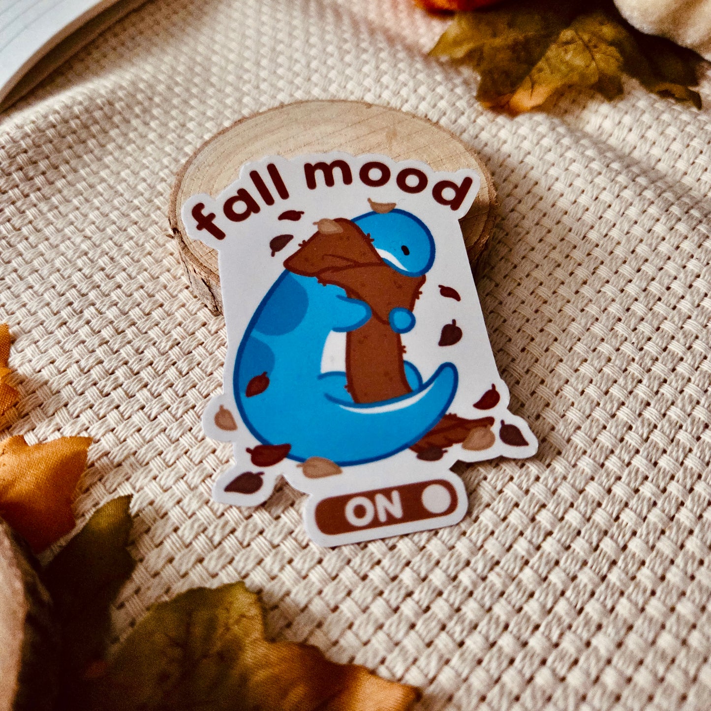 Kiss Cut Sticker - Fall mood ON