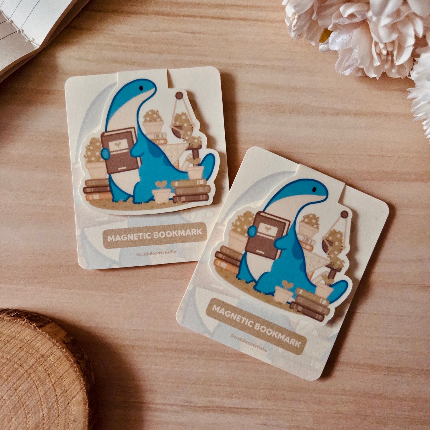 magnetic bookmark -Plants & Books I Rolf