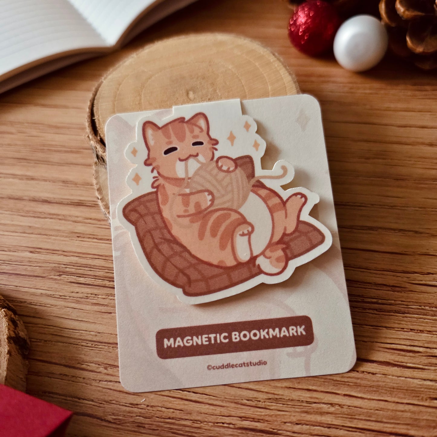 magnetic bookmark - Sweater weather ❘ Little Flowers