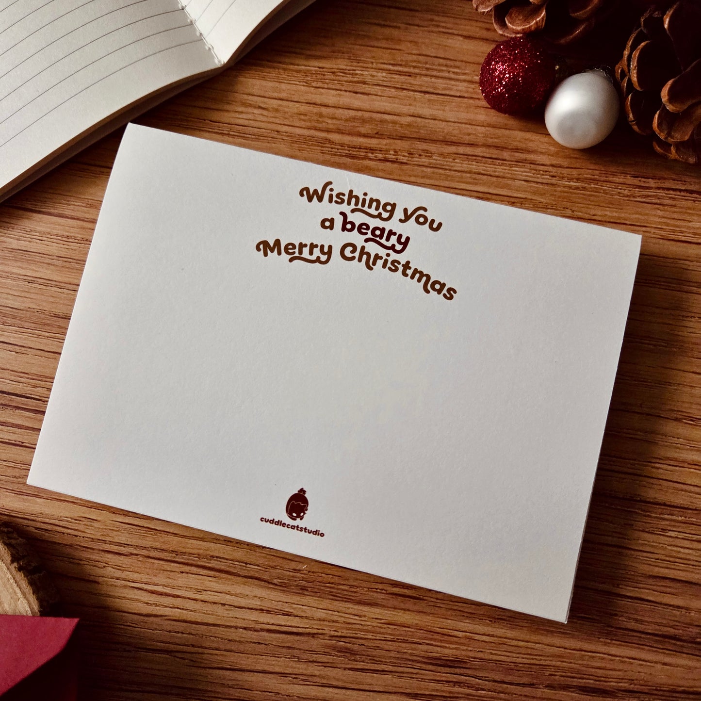 Grußkarte - Beary Christmas