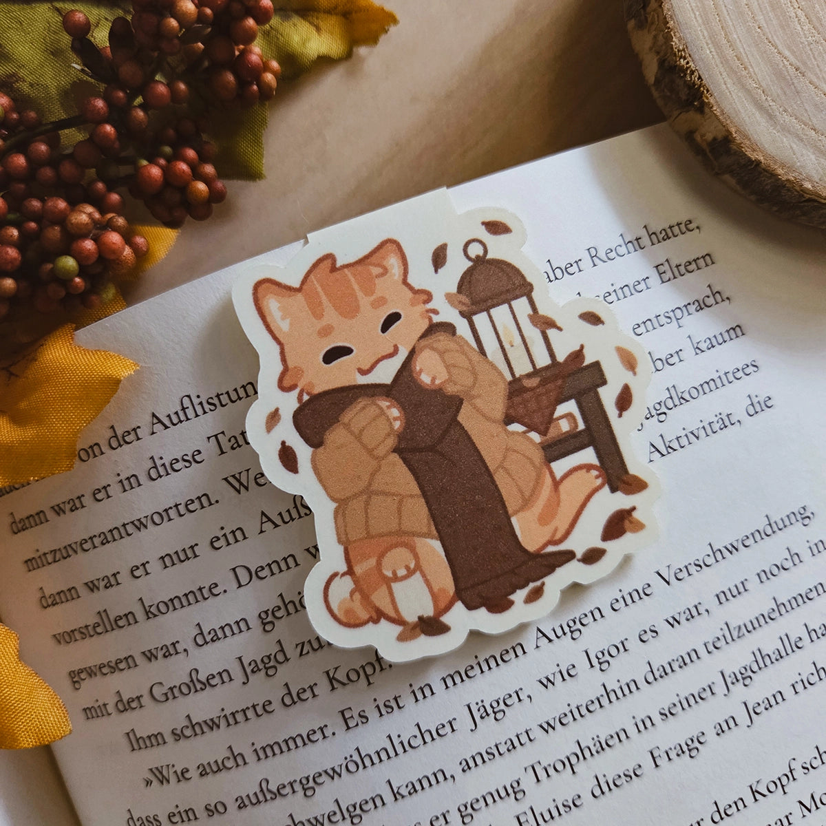 Magnetic bookmark - Sweater weather