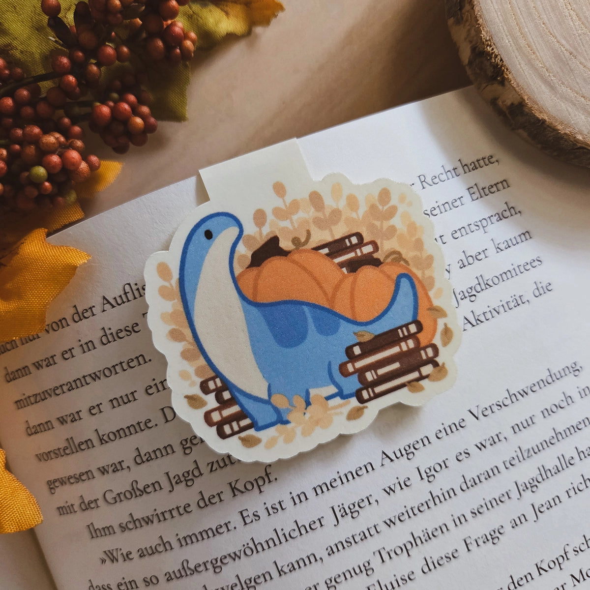 Magnetic bookmark - Rarwsome autumn