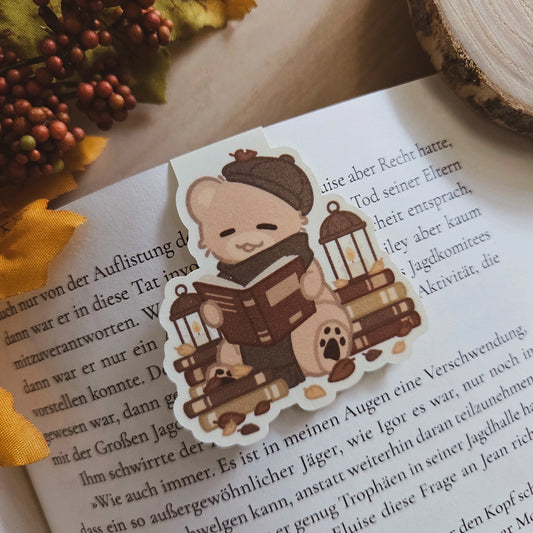 Magnetic bookmark - Cozy reading time