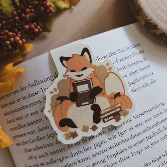 Calm bookish nights ❘ Magnetisches Lesezeichen