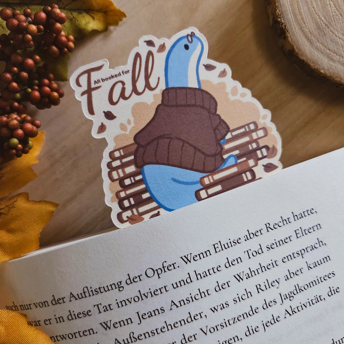 Lesezeichen - All booked for fall