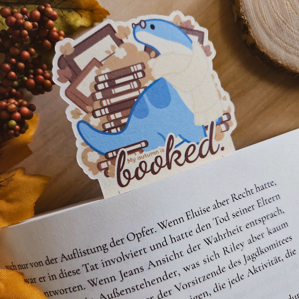 Bookmark - My autumn is booked