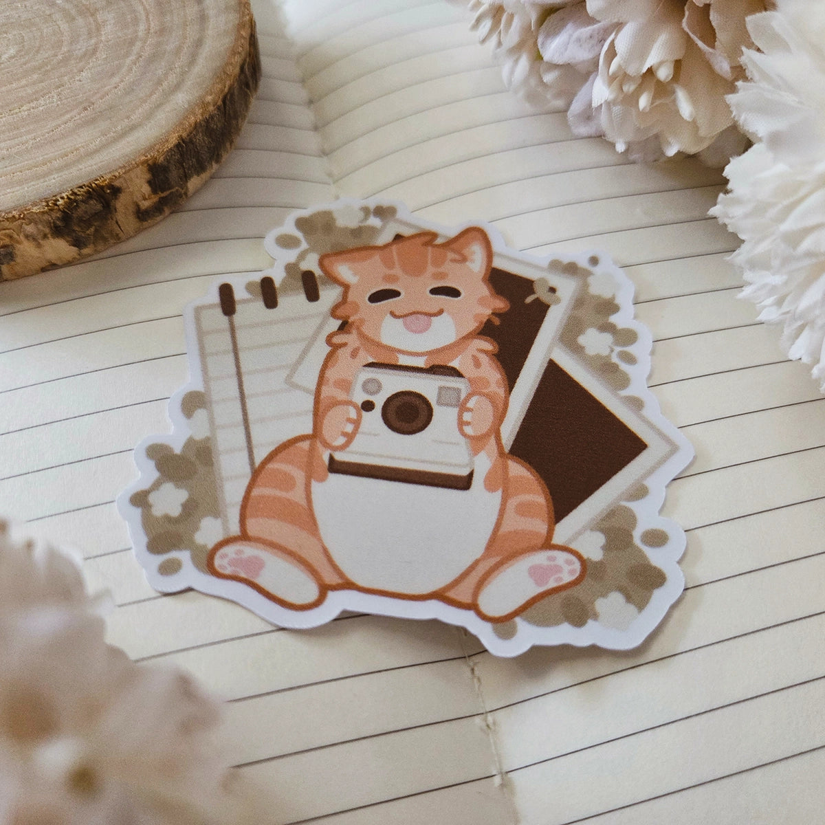 Kiss Cut Sticker - Making memories