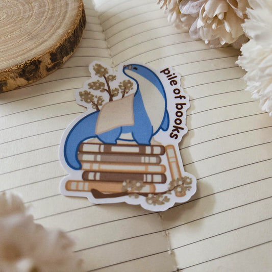 Kiss Cut Sticker - Bookish friends