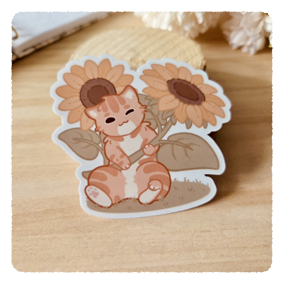 Kiss Cut Sticker - Flourishing Dreams ❘ Sonnenblumen