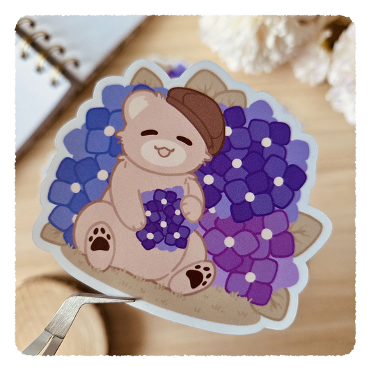 Kiss Cut Sticker - Flourishing Dreams ❘ Hortensien