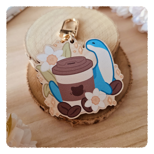 Holzanhänger - Flourishing Coffee Days