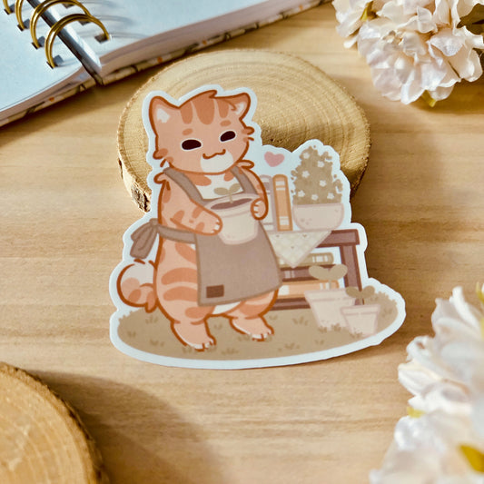 Kiss Cut Sticker - Plants & Books ❘ Kleiner Flowers