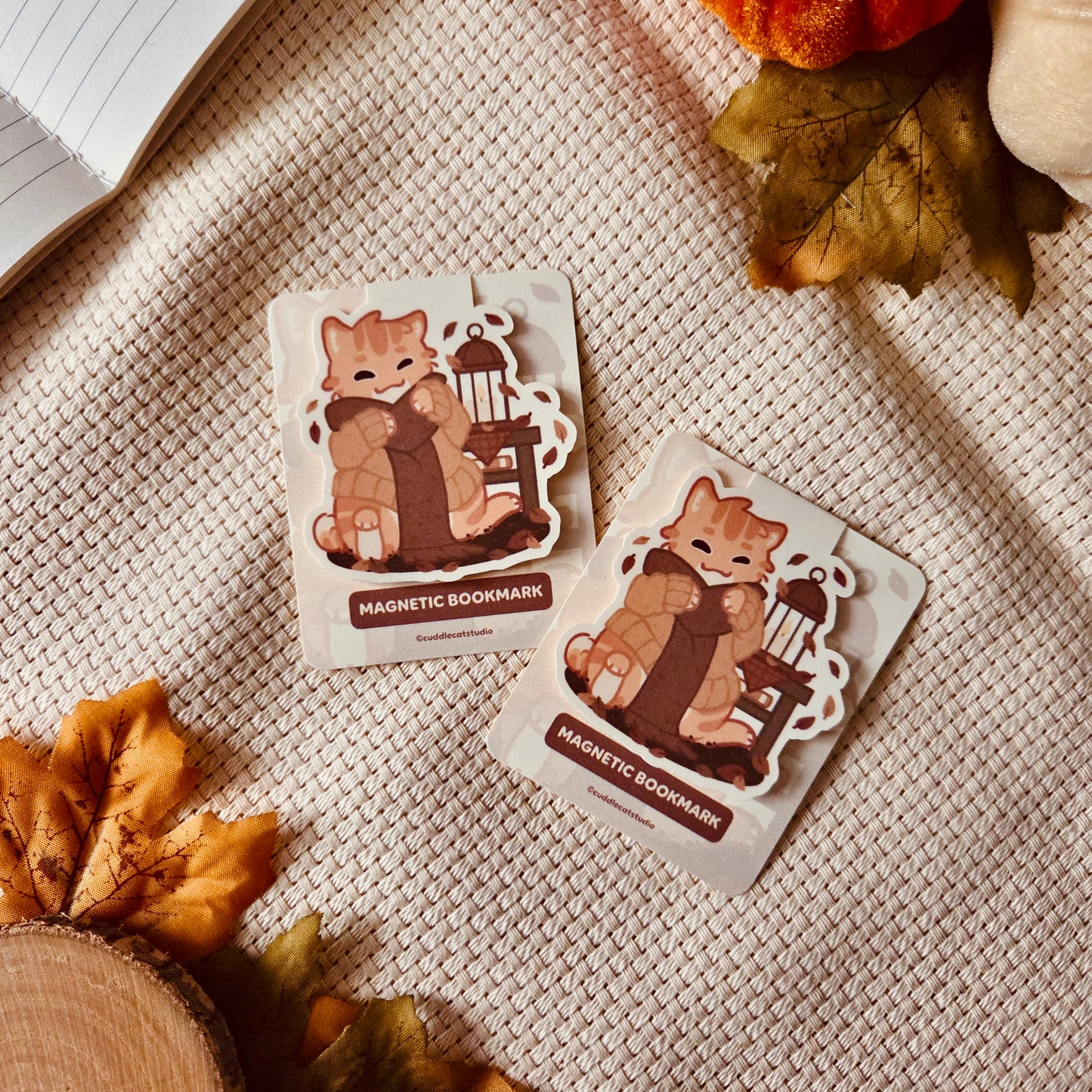 magnetic bookmark - Sweater weather ❘ Little Flowers