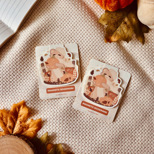 magnetic bookmark - Pumpkin Patch ❘ Scotty