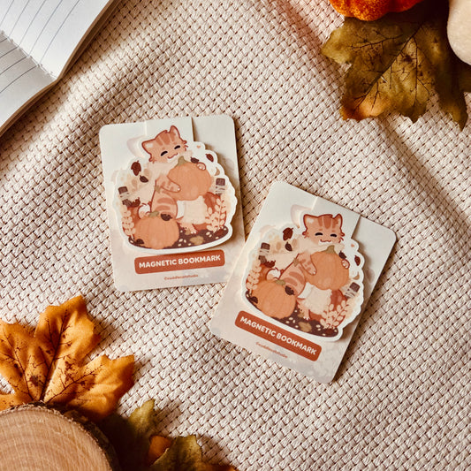 magnetic bookmark - Pumpkin Patch ❘ Little Flowers
