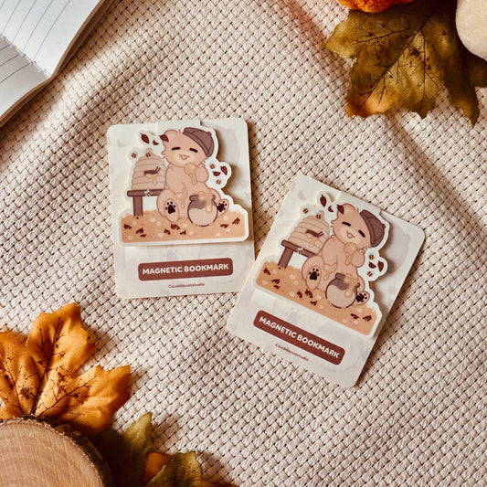 magnetic bookmark - Honey bear