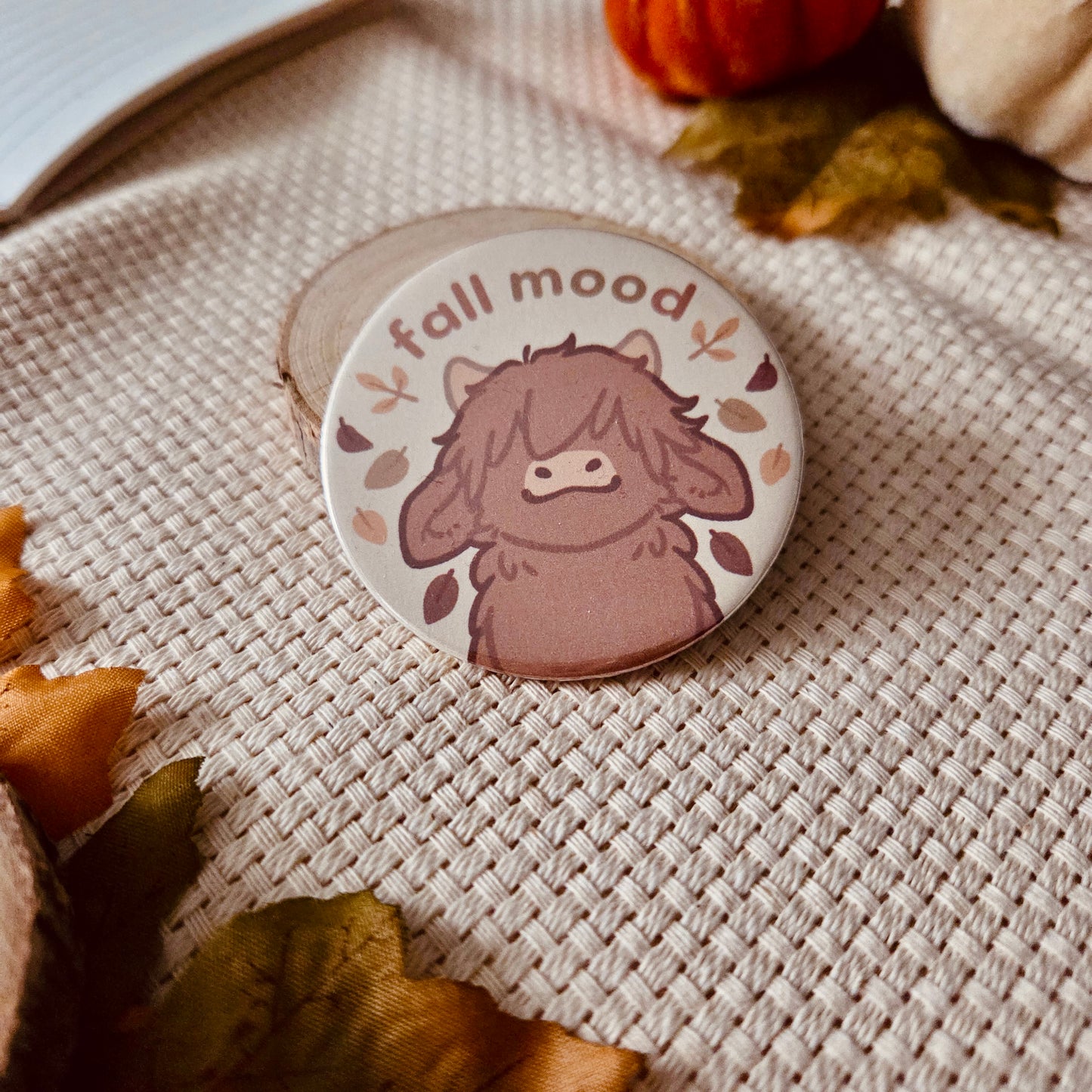 Button - Fall mood