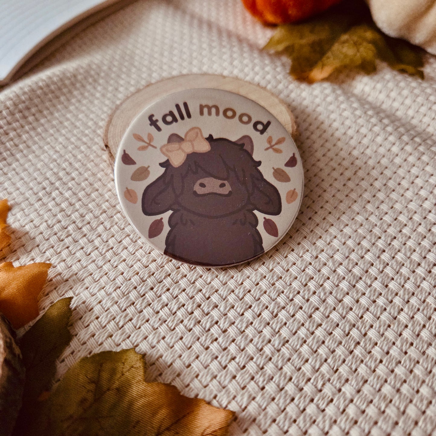 Button - Fall mood
