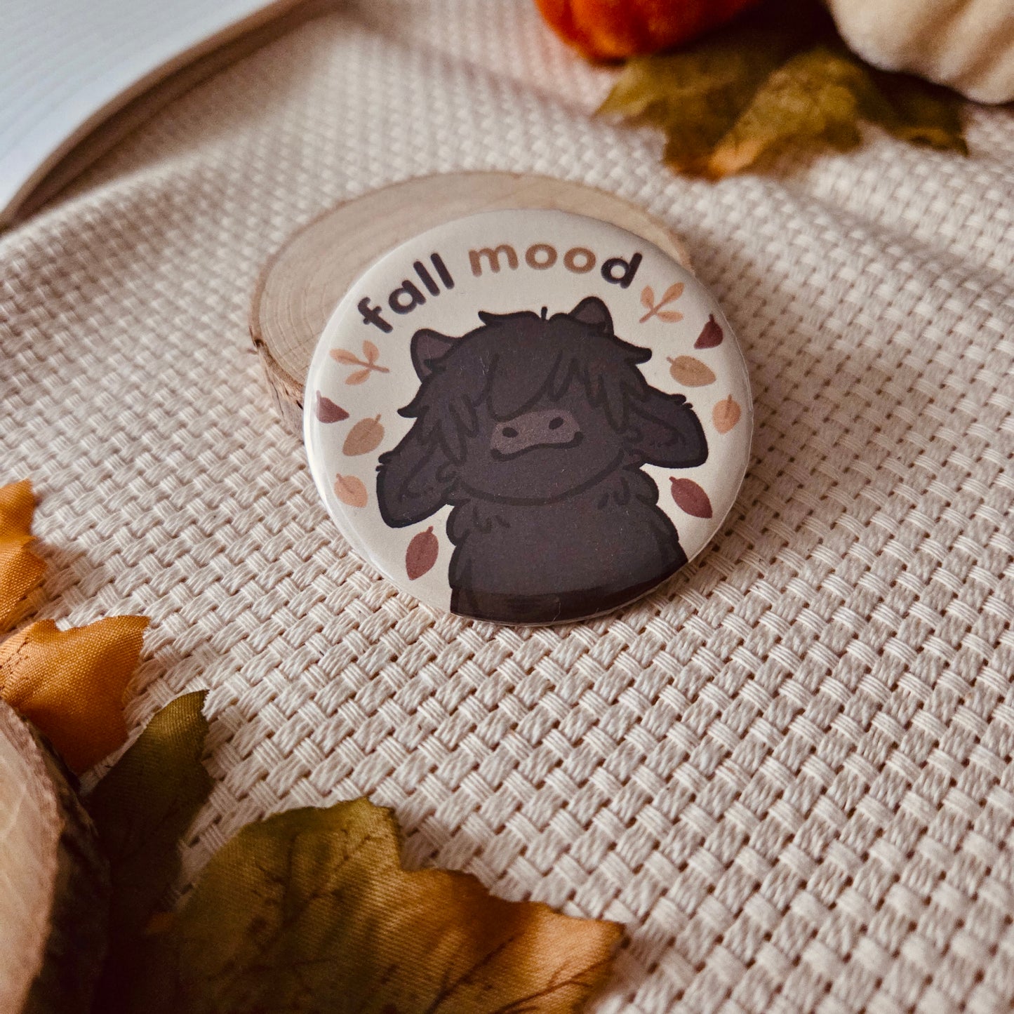 Button - Fall mood