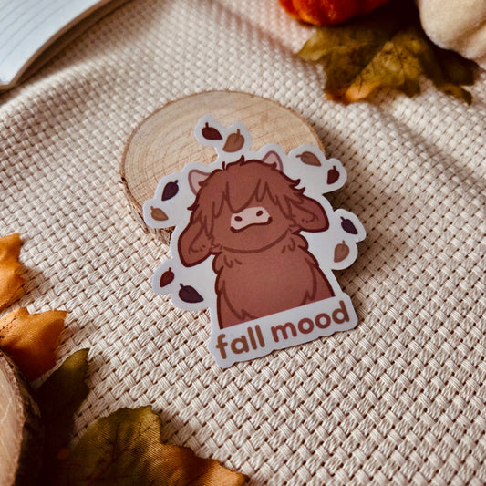 Kiss Cut Sticker - Fall mood
