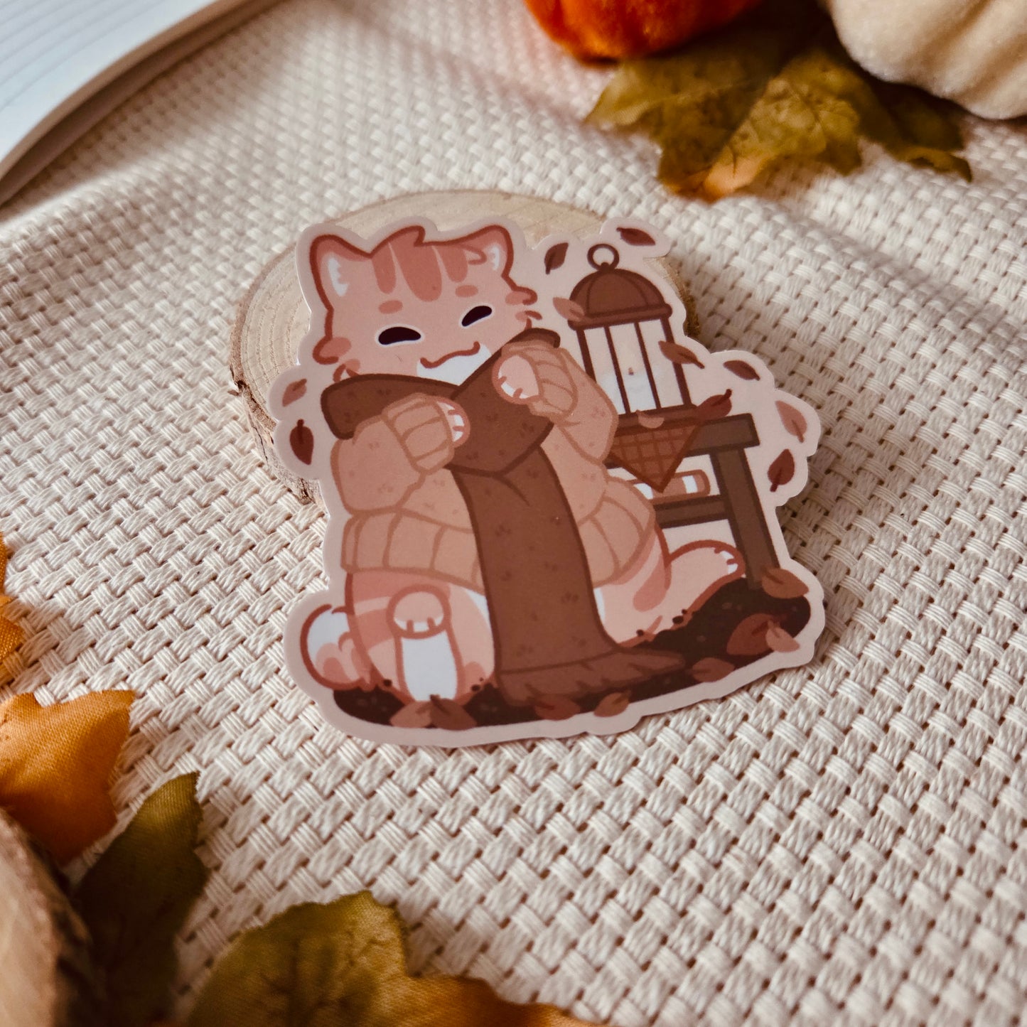 Kiss Cut Sticker - Sweater weather ❘ Kleiner Flowers