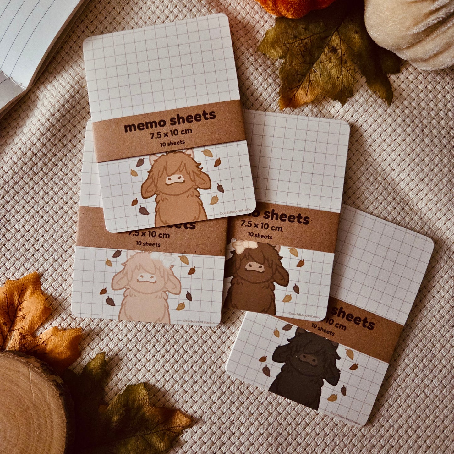 Memo Sheets - Fall mood