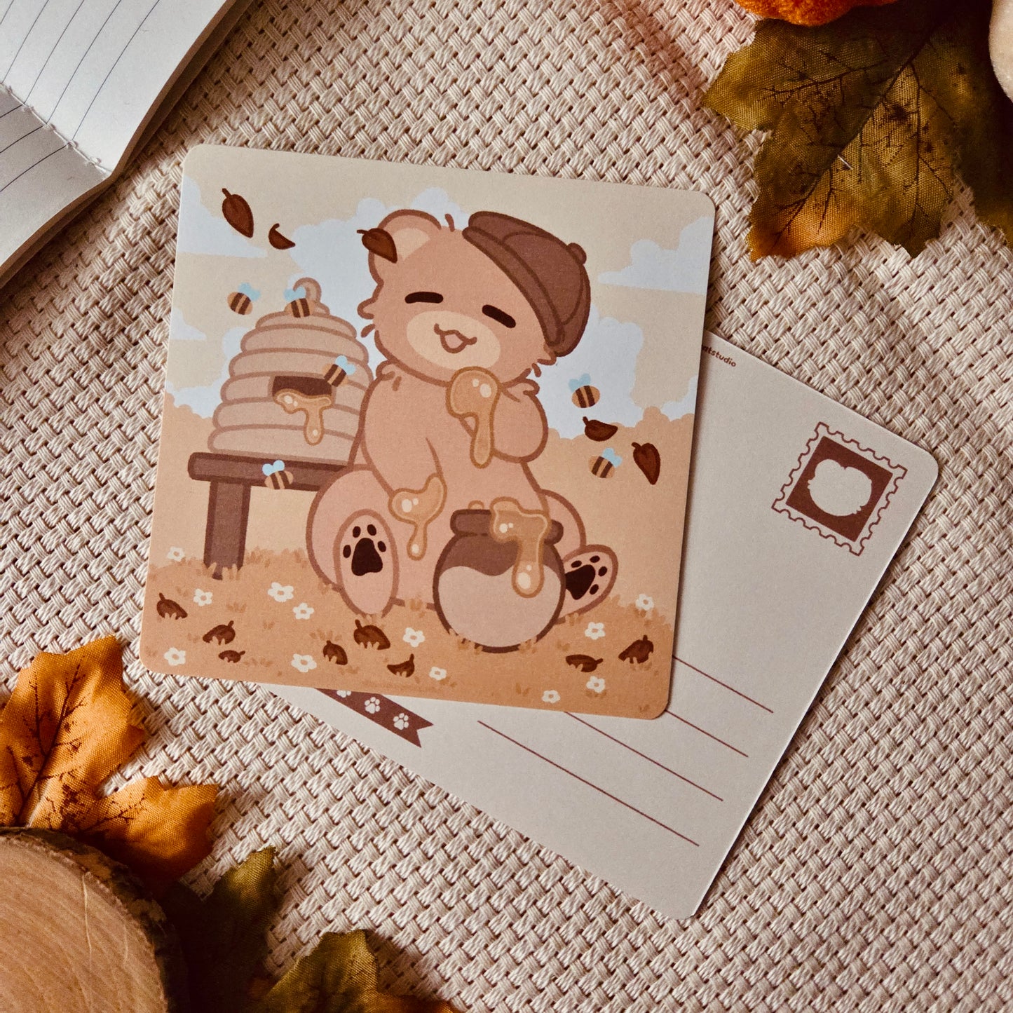 Mini Print - Honey bear