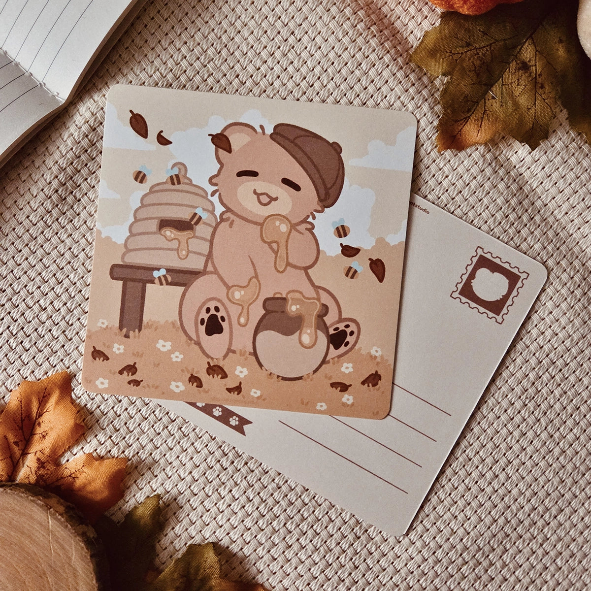 Mini Print - Honey bear