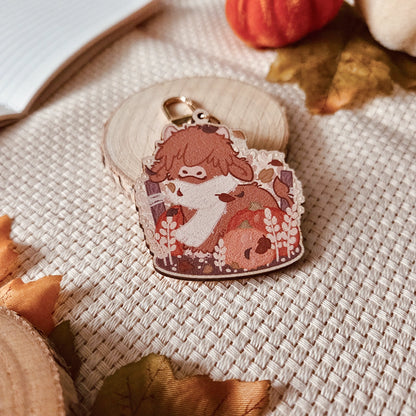 Wooden charm - Pumpkin Patch