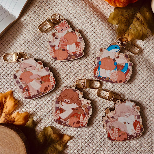 wooden charm - Pumpkin Patch ❘ Blind Bag