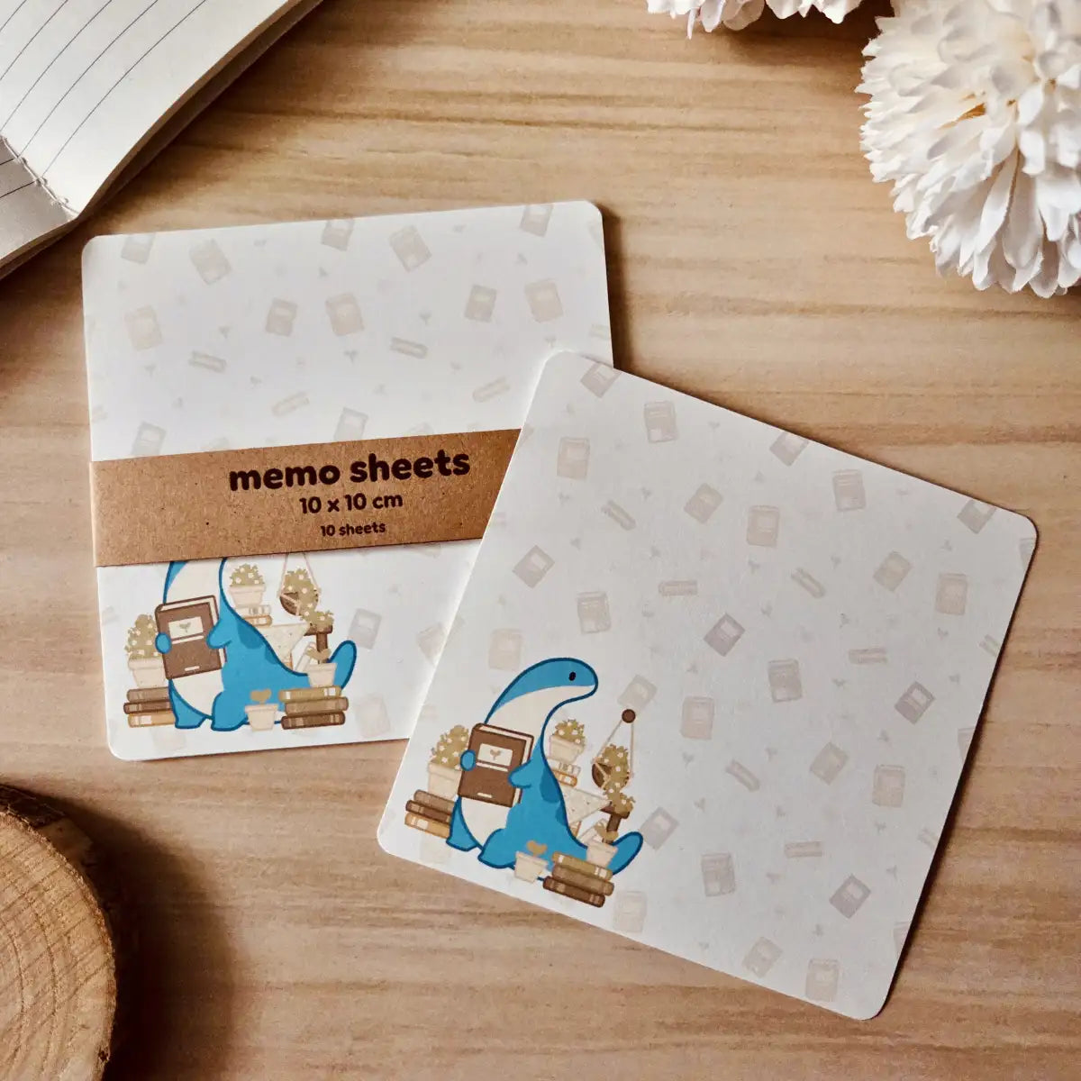 Memo Sheets - Plants & Books
