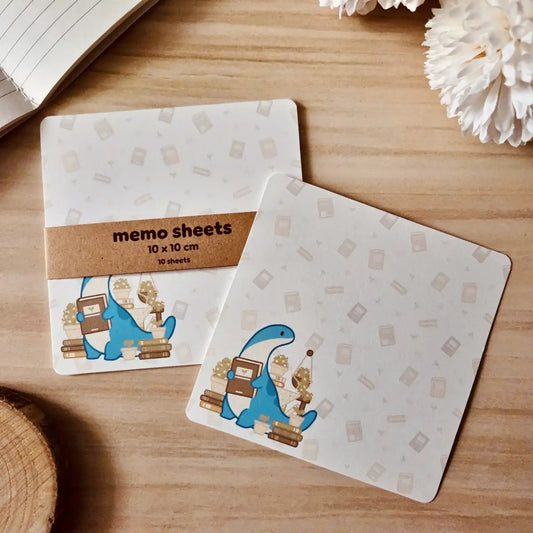 Memo Sheets - Plants & Books