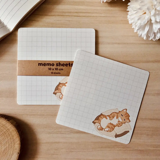 Memo Sheets - Being sleepy
