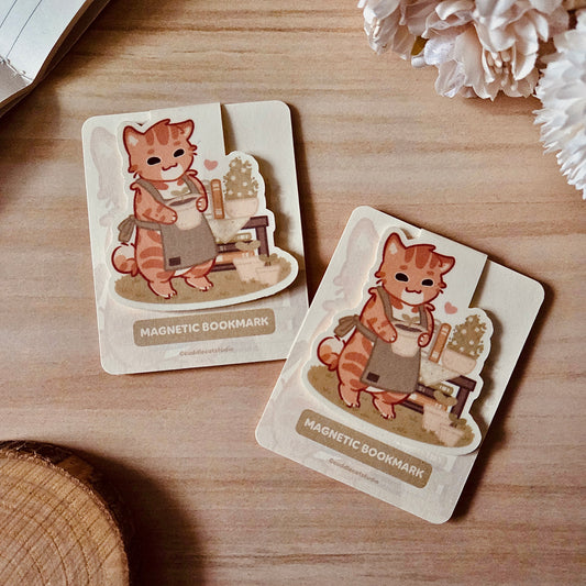 magnetic bookmark - Plants & Books I Little Flowers