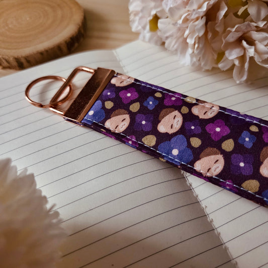 Keychain wristlet - Flourishing Dreams ❘ Hydrangeas