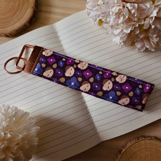 Keychain wristlet - Flourishing Dreams ❘ Hydrangeas