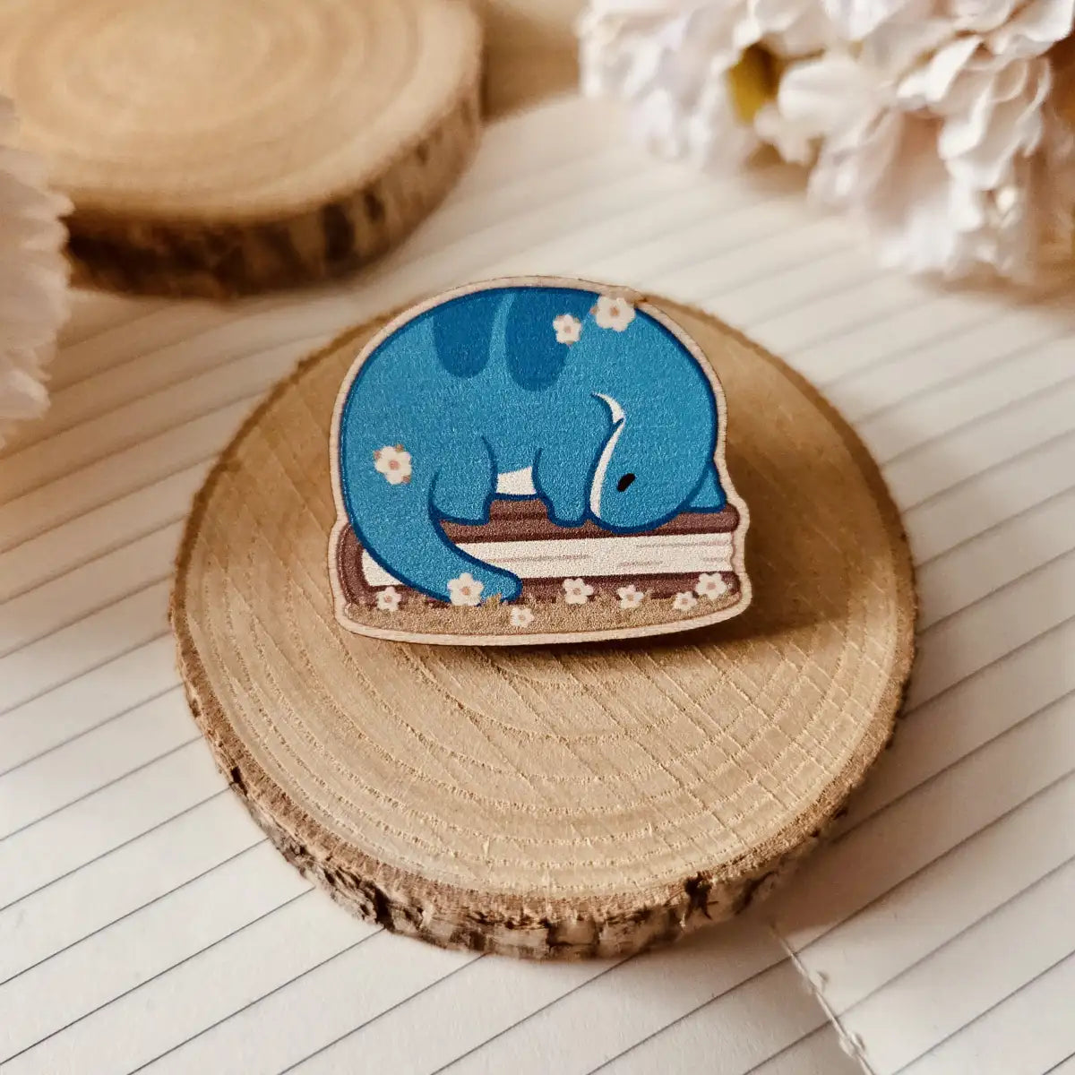 Holzpin - Flowers & Books ❘ Blind Bag
