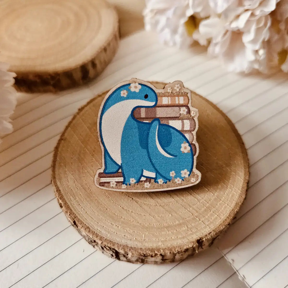 Holzpin - Flowers & Books ❘ Blind Bag
