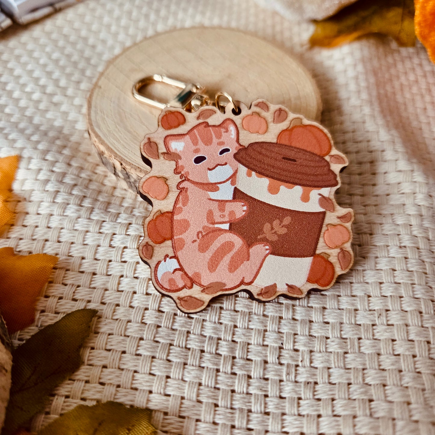 wooden charm - Flourishing Days I Poppies