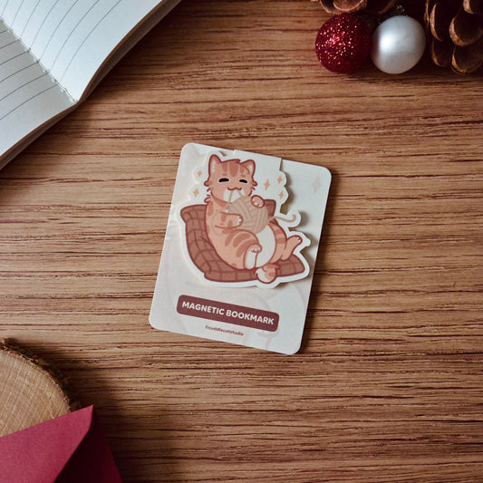 magnetic bookmark - Sweater weather ❘ Little Flowers