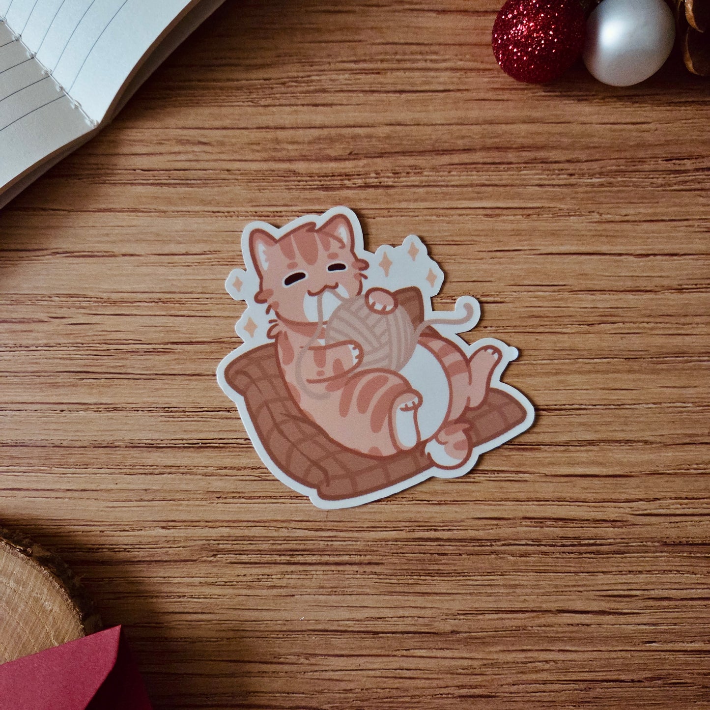 Kiss Cut Sticker - Knit & Stitch