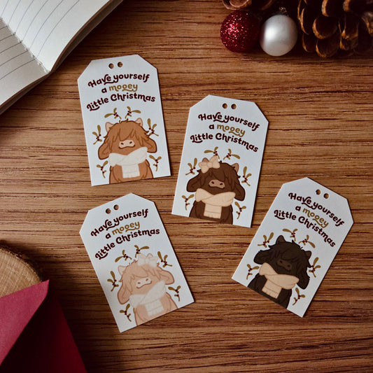 Geschenkanhänger - Mooey Christmas