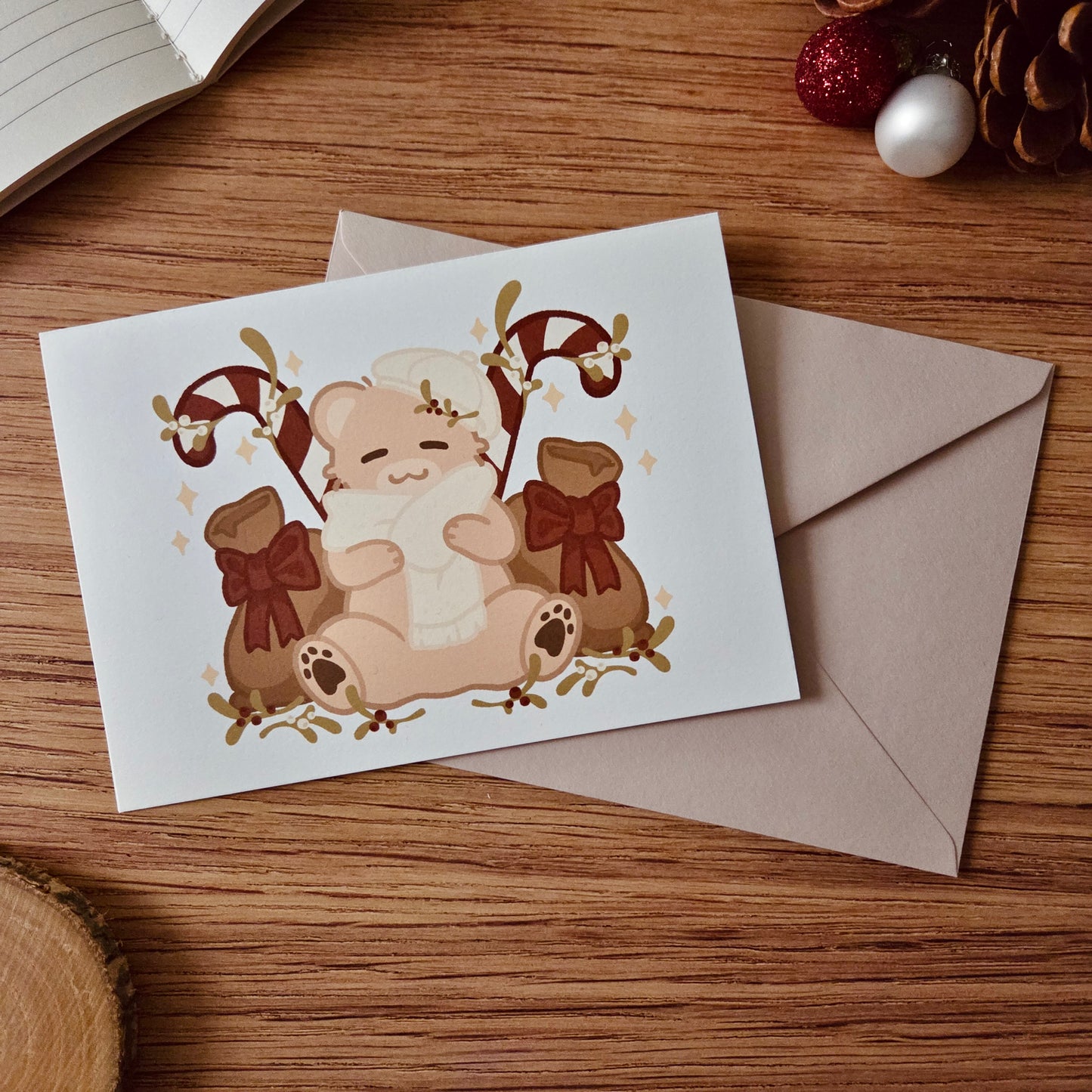 Grußkarte - Beary Christmas