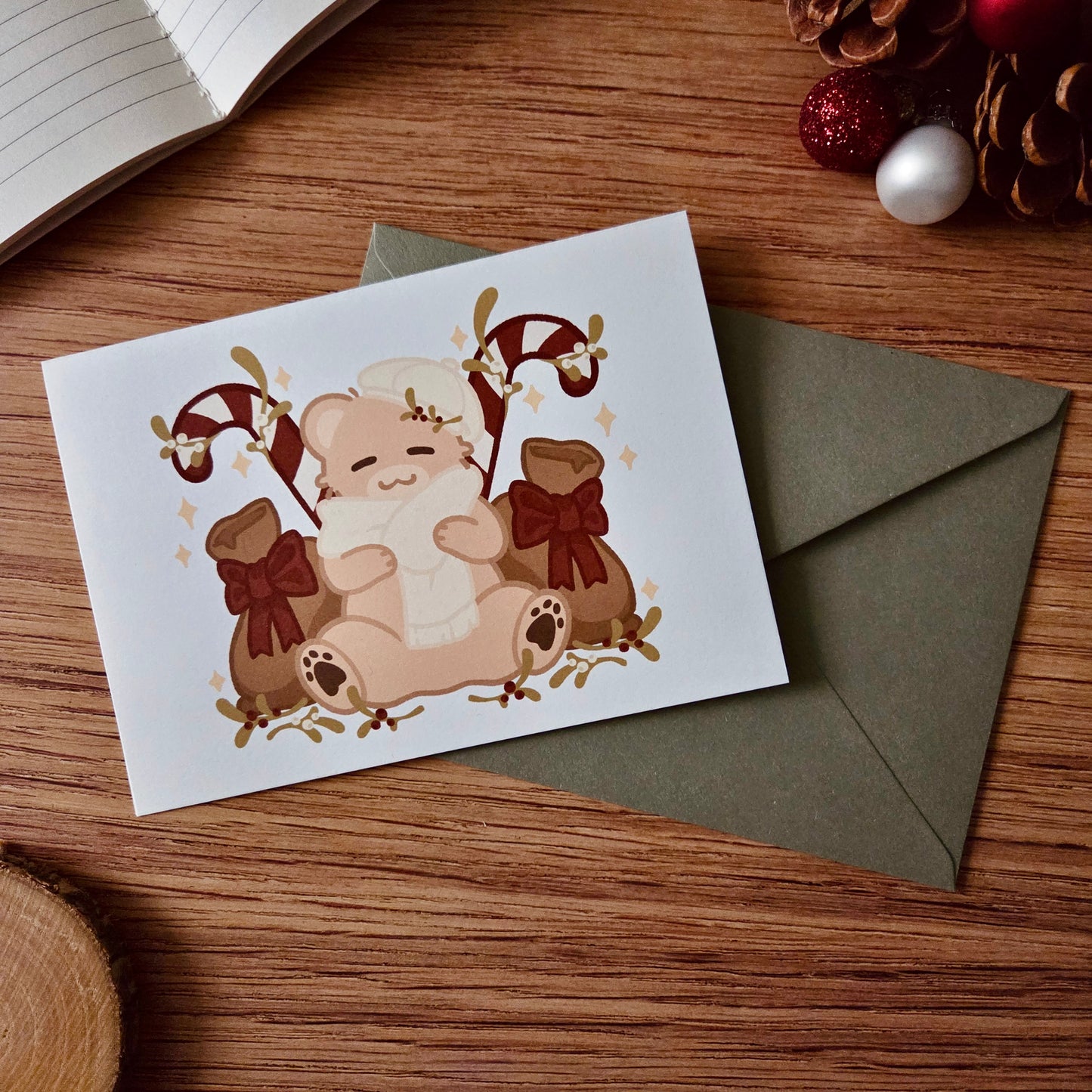 Grußkarte - Beary Christmas