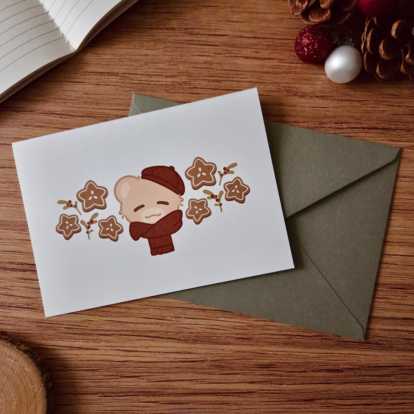 Grußkarte - Beary Christmas