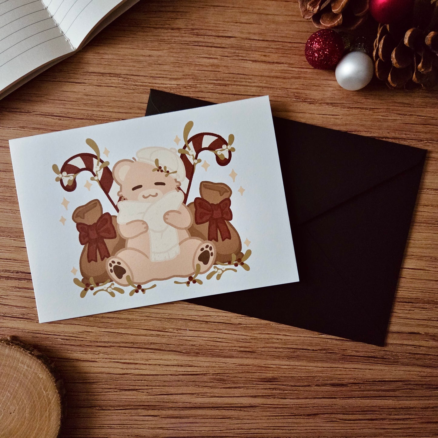 Grußkarte - Beary Christmas