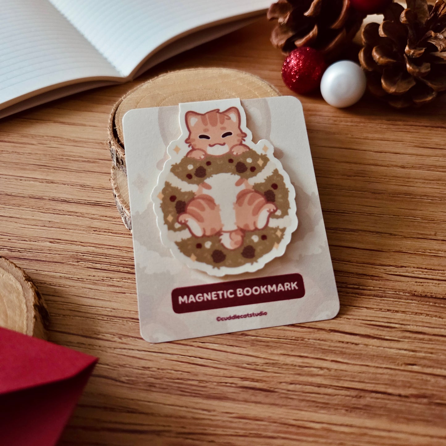 magnetic bookmark - Sweater weather ❘ Little Flowers