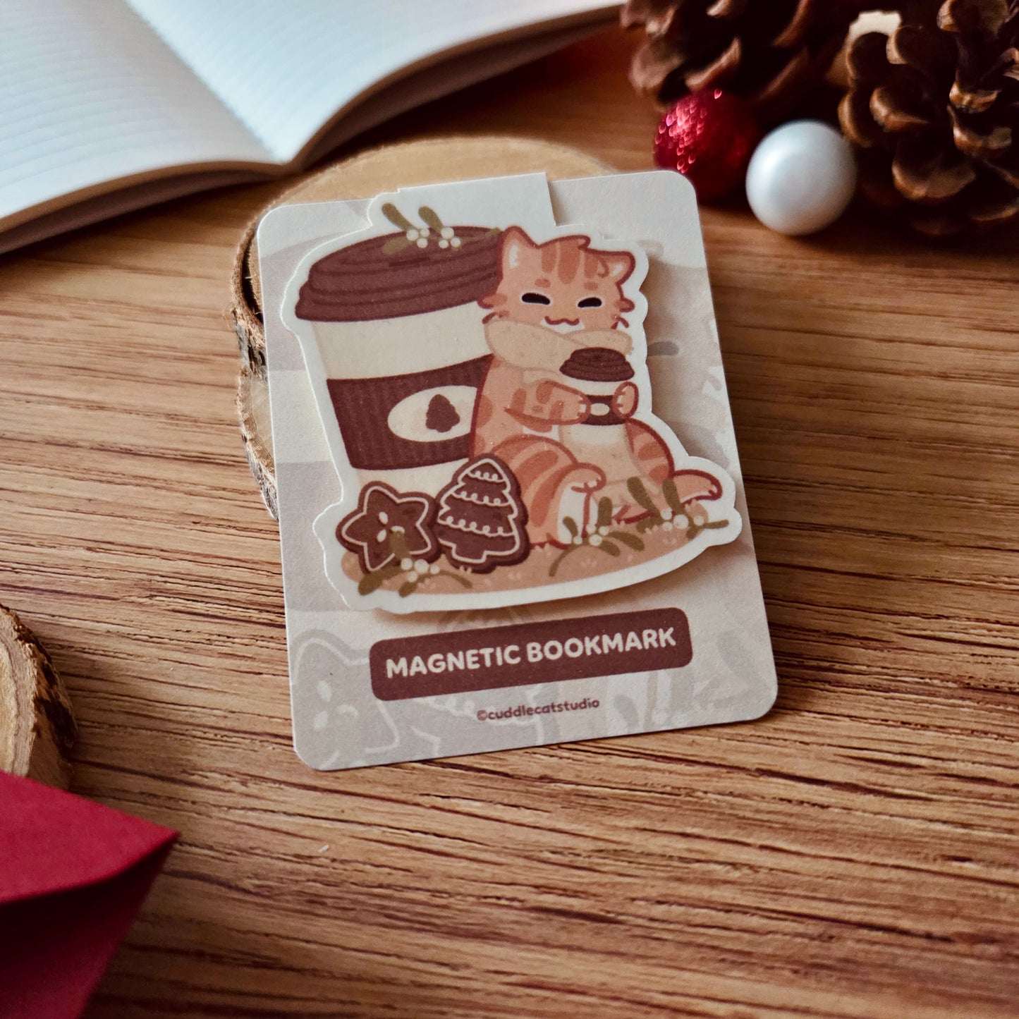 magnetic bookmark - Sweater weather ❘ Little Flowers